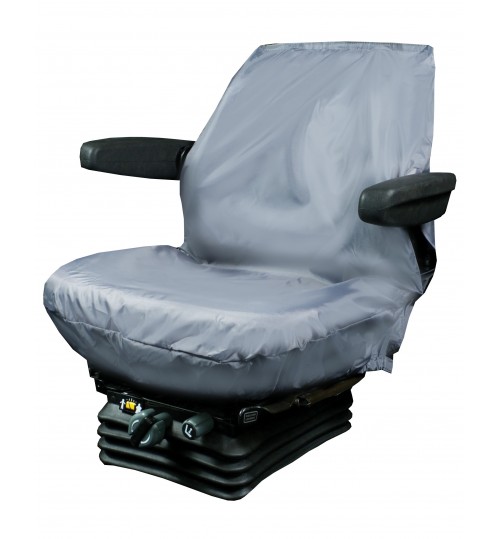 Black Small Tractor or Plant Seat Cover TBLK321